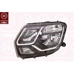 Headlight KLOKKERHOLM 13070128A1 OE Ref 260100156R