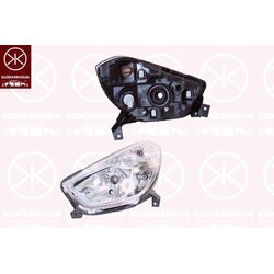 Headlight KLOKKERHOLM 13100121A1 OE Ref 26 06 030 07R