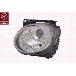 Headlight KLOKKERHOLM 16380124A1 OE Ref 26010 BV90B