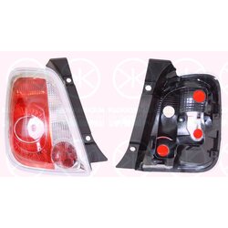 Rear Tail Light KLOKKERHOLM 20130711 OE Ref 51787494