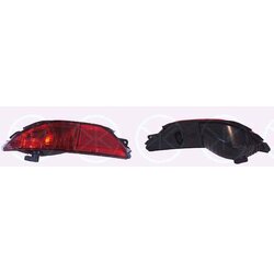 Rear Fog Light KLOKKERHOLM 20240781A1 OE Ref 51718012