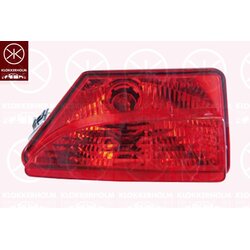 Rear Fog Light KLOKKERHOLM 20290781A1 OE Ref 51775349