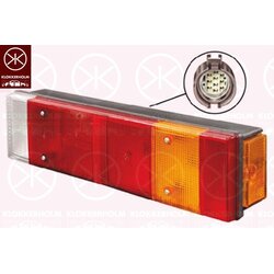 Rear Tail Light KLOKKERHOLM 20940706 OE Ref 99463243