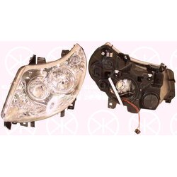 Headlight KLOKKERHOLM 20970141 OE Ref 6208 A5