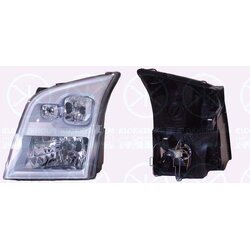 Headlight KLOKKERHOLM 25100122A1 OE Ref 1464823