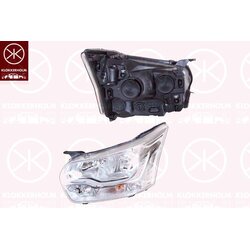 Headlight KLOKKERHOLM 25120145 OE Ref 1817483