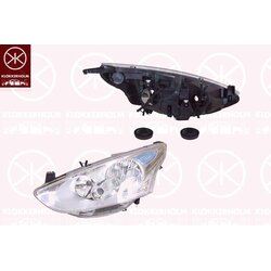 Headlight KLOKKERHOLM 25210131 OE Ref 1 786 176