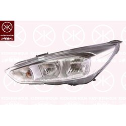 Headlight KLOKKERHOLM 25360136A1 OE Ref 2060584