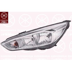 Headlight KLOKKERHOLM 25360137A1 OE Ref 1939297