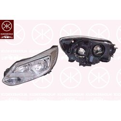 Headlight KLOKKERHOLM 25360141 OE Ref 1751119