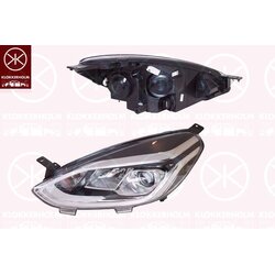 Headlight KLOKKERHOLM 25660122A1 OE Ref 2272939