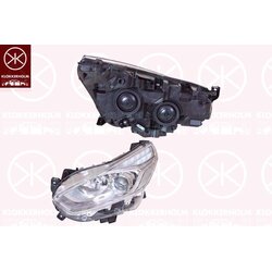 Headlight KLOKKERHOLM 25880125A1 OE Ref 1 909 863