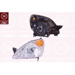 Headlight KLOKKERHOLM 29560148 OE Ref 33101SCAG01