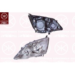 Headlight KLOKKERHOLM 29570181 OE Ref 33151SWWG11