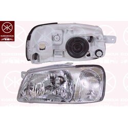 Headlight KLOKKERHOLM 31550124 OE Ref 92102-25020