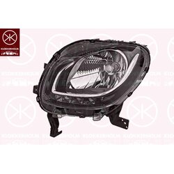 Headlight KLOKKERHOLM 35040121A1 OE Ref A4539061001