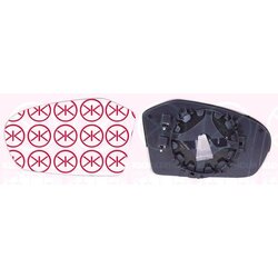 Exterior Mirrors Glass KLOKKERHOLM 35061061 OE Ref A169 810 0721