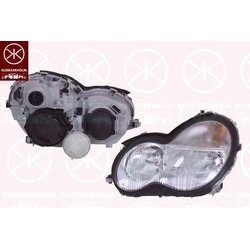 Headlight KLOKKERHOLM 35150123A1 OE Ref A 203 820 0161