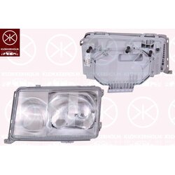 Headlight KLOKKERHOLM 35260184 OE Ref A 124 820 1259