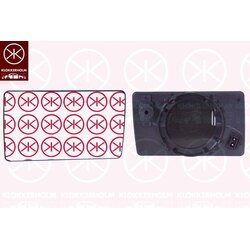Exterior Mirrors Glass KLOKKERHOLM 35261063