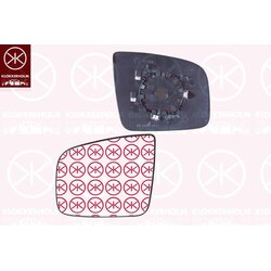 Exterior Mirrors Glass KLOKKERHOLM 35421068 OE Ref A0028114233