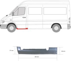 Sill Panel KLOKKERHOLM 3546042