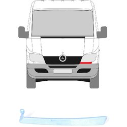 Headlight Trim KLOKKERHOLM 3546215 OE Ref A901 637 0240