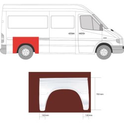 Quarter Panel KLOKKERHOLM 3546591
