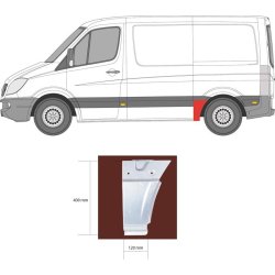 Quarter Panel KLOKKERHOLM 3547564 OE Ref A9066375309