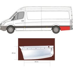 Quarter Panel KLOKKERHOLM 3547601 OE Ref A9066376209
