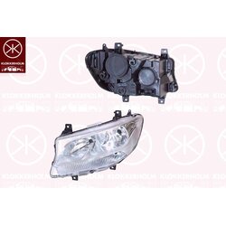 Headlight KLOKKERHOLM 35480142 OE Ref A9109060100