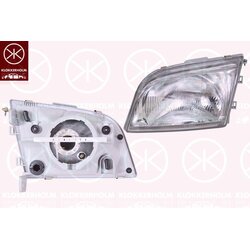 Headlight KLOKKERHOLM 37450122 OE Ref MR465003