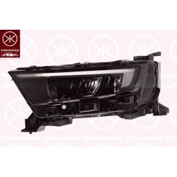 Headlight KLOKKERHOLM 50160121A1 OE Ref 9837331880