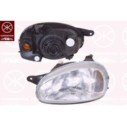 Headlight KLOKKERHOLM 50220146 OE Ref 90444787