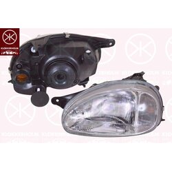Headlight KLOKKERHOLM 50220148 OE Ref 90444787