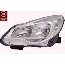 Headlight KLOKKERHOLM 50240128A1 OE Ref 95515474