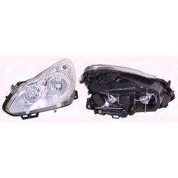 Headlight KLOKKERHOLM 50240132 OE Ref 93189358