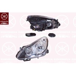 Headlight KLOKKERHOLM 50240143 OE Ref 93189361