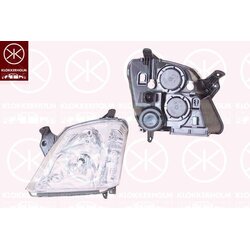 Headlight KLOKKERHOLM 50260182A1 OE Ref 93175365