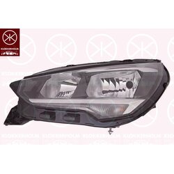 Headlight KLOKKERHOLM 50280122A1 OE Ref 9829465380