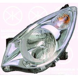 Headlight KLOKKERHOLM 50330122A1 OE Ref 93 19 396