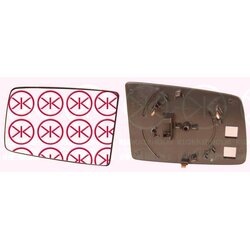 Exterior Mirrors Glass KLOKKERHOLM 50501061 OE Ref 90449703