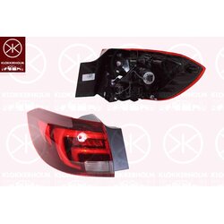 Rear Tail Light KLOKKERHOLM 50540713A1 OE Ref 39077376