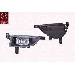 Front Fog Light KLOKKERHOLM 50620284A1 OE Ref 67 10 014