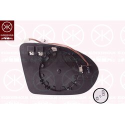 Exterior Mirrors Glass KLOKKERHOLM 50731063 OE Ref 39186414