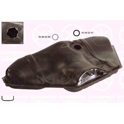 Fuel Tank KLOKKERHOLM 5076006 OE Ref 90443805
