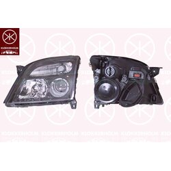 Headlight KLOKKERHOLM 50780123A1 OE Ref 93172953