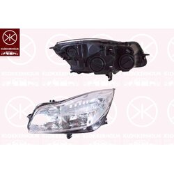 Headlight KLOKKERHOLM 50790122 OE Ref 12 16 741