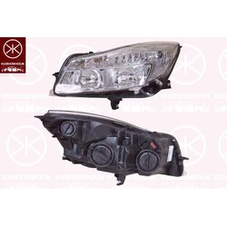 Headlight KLOKKERHOLM 50790122A1 OE Ref 22831927