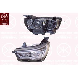 Headlight KLOKKERHOLM 50830122A1 OE Ref 3649412
